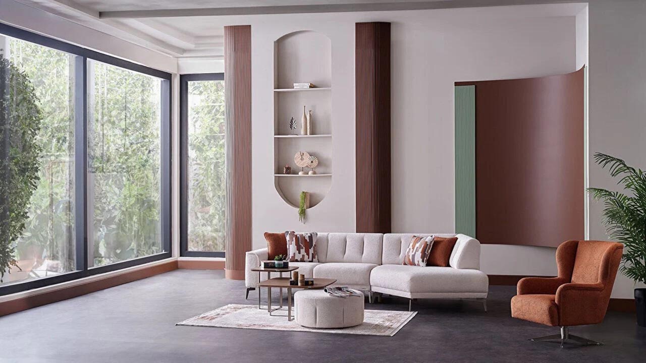 Atlanta Coltar Extensibil (310cm x 140cm)