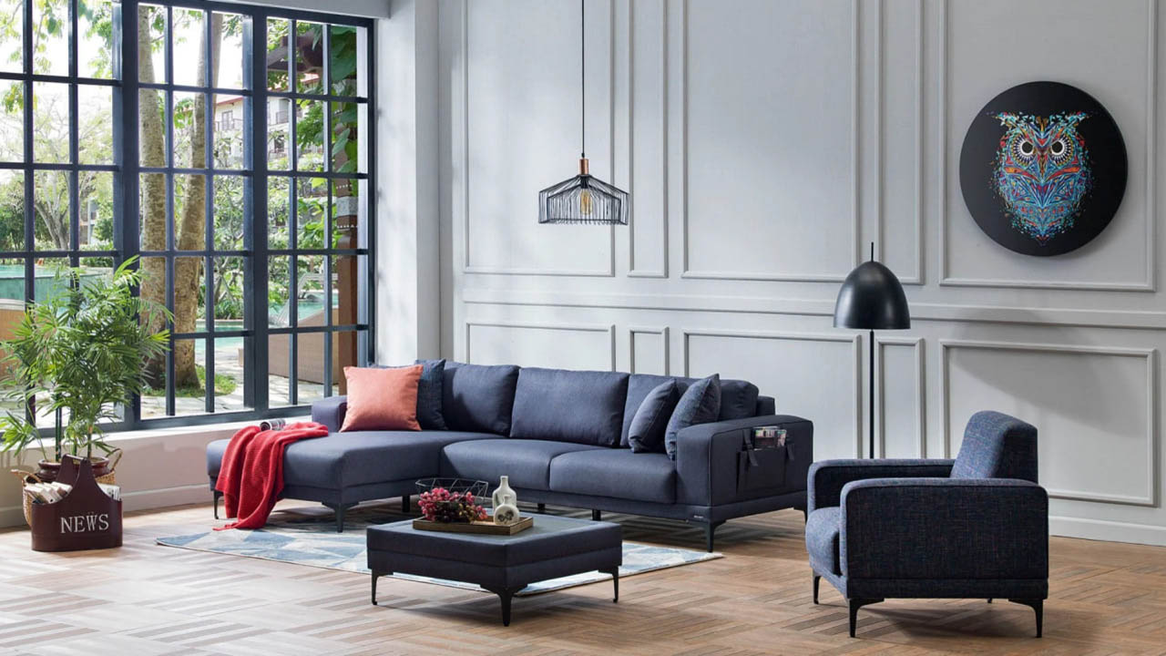 Marses Угловой Раскладной Диван (272cm x 175cm)