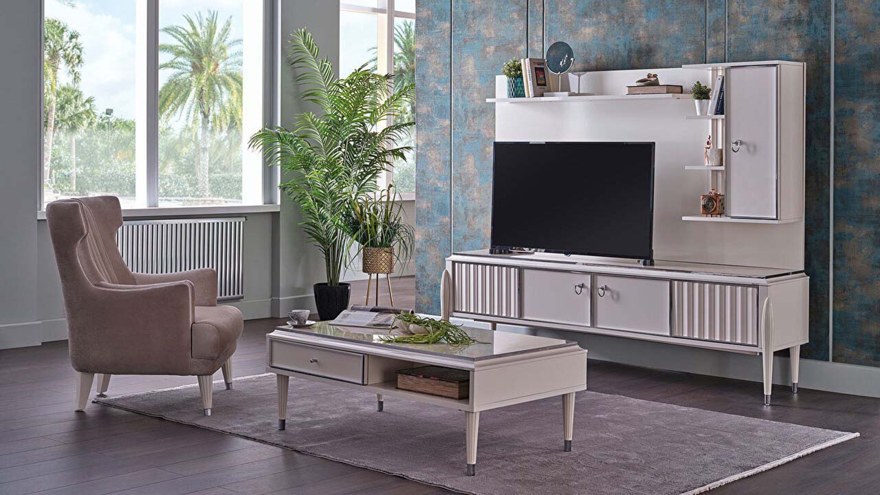 Gravita Комод TV Ivory